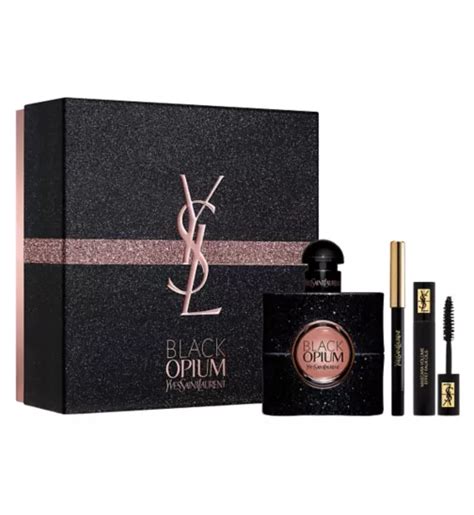 black opium gift set boots.